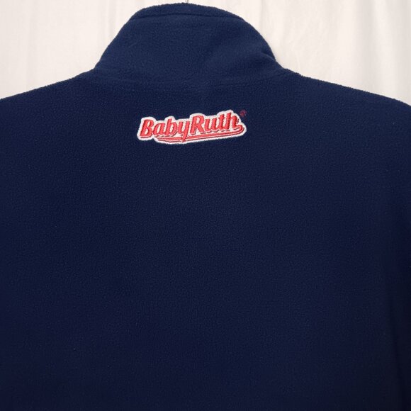 NY YANKEES INSPIRED BABY RUTH SLEEVELESS FLEECE VEST - Picture 5 of 8